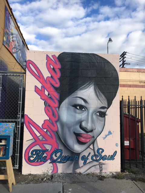 Detroit’s artistic response to the passing of the Queen of Soul